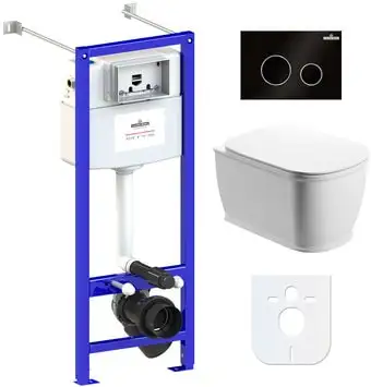 Унитаз Lavinia Boho Relfix Bell Pro Rimless 6 в 1 77050128 - изображение в каталоге