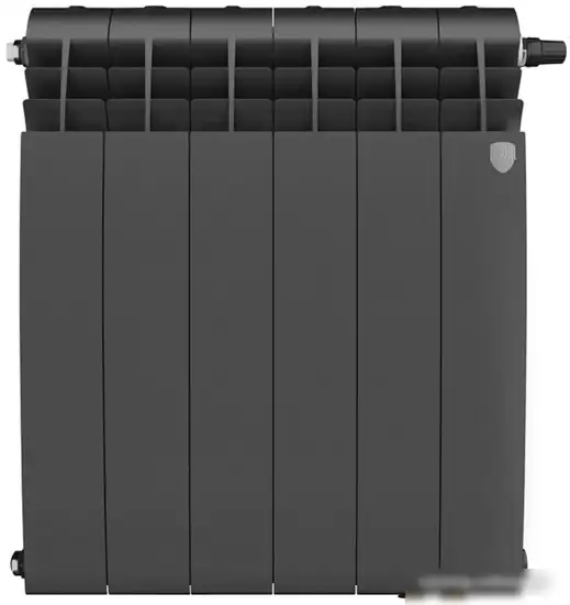 Биметаллический радиатор Royal Thermo BiLiner 500 Noir Sable VDR (6 секций) - фото товара