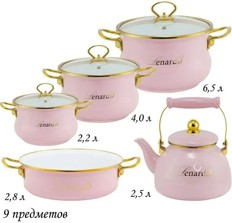 Набор кастрюль Lenardi Miguel 776-026 – фото товара