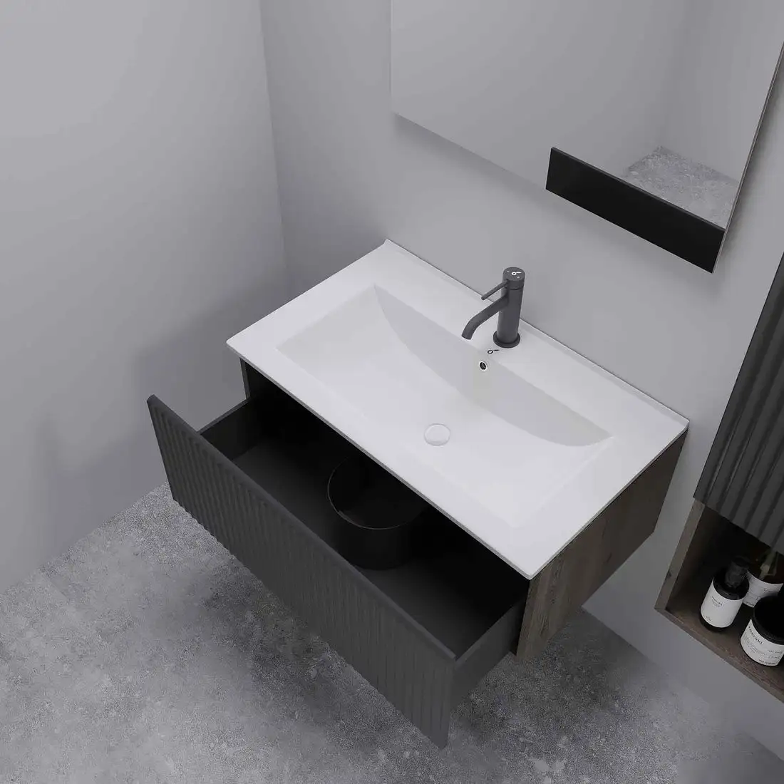 ЗОВ Тумба под умывальник Кито 60 K60TS0MFLPM (флавио лиони) – фото товара