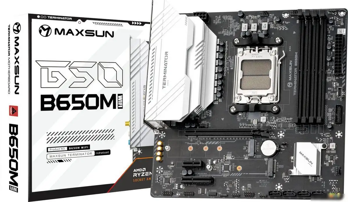 Материнская плата Maxsun Terminator B650M WiFi6 – фото товара