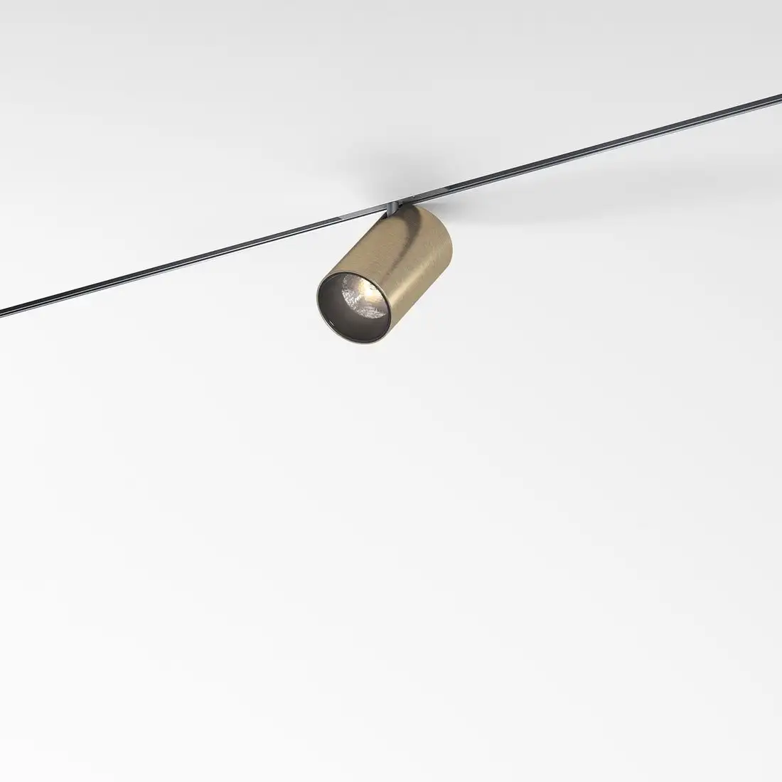 Трековый светильник Elektrostandard Mini Magnetic 85202/01 5W 3000K (латунь/черный) – фото товара