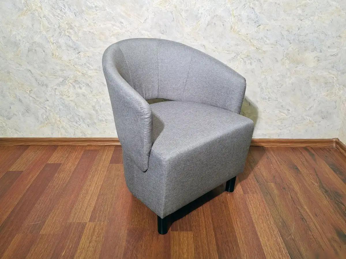 Интерьерное кресло Mio Tesoro Мажор-2 (Lux 05 светло-серый)