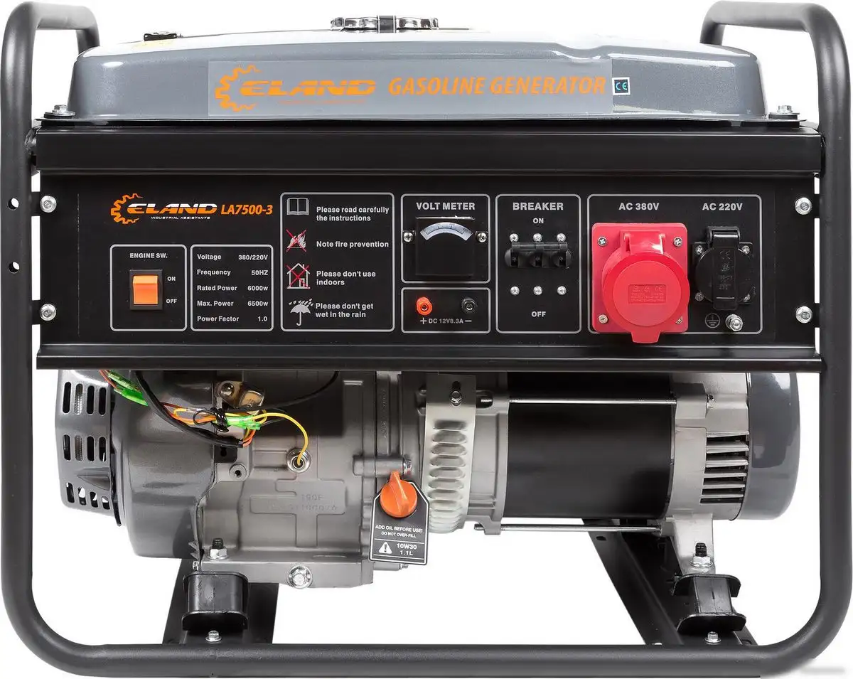 Бензиновый генератор ELAND LA7500-3 – фото товара