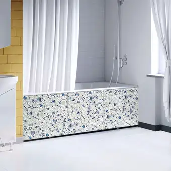 Фронтальный экран под ванну Comfort Alumin Жемчужная мозаика 1.7