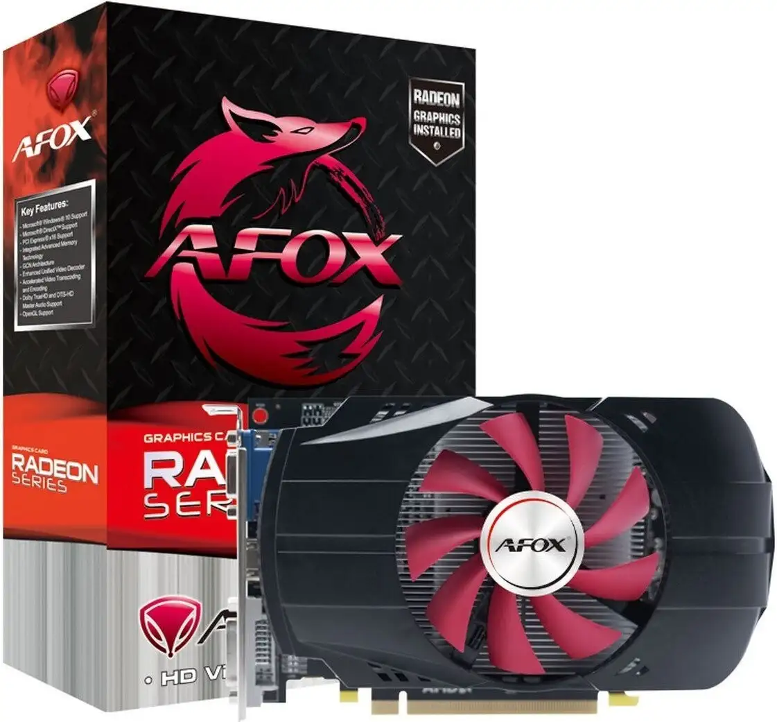 Видеокарта AFOX Radeon R7 350 2GB GDDR5 AFR7350-2048D5H4-V5 – фото товара