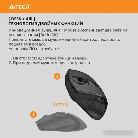 Мышь A4Tech G7-810 Air 2 – фото товара