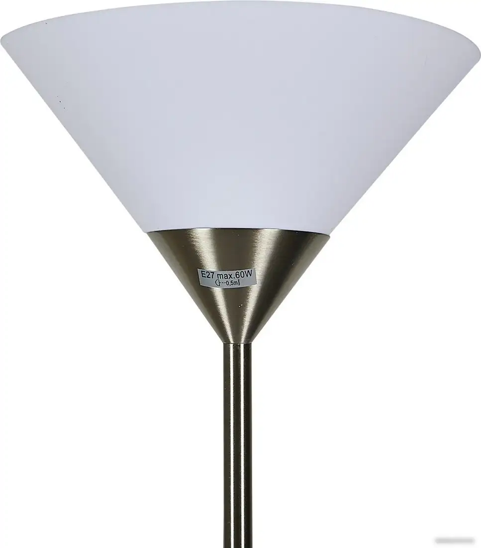 Торшер Uniel UML-T520 E27+E14 SILVER/WHITE UL-00010195 – фото товара