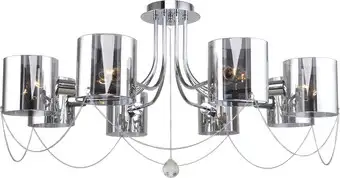 Люстра средней высоты Escada Intense 683/8P E14*40W Chrome – изображение в каталоге