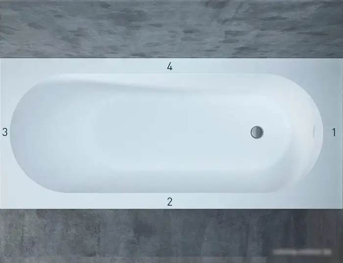 Ванна Salini Ornella Kit 170x75 102411G (S-Sense, глянцевый) - фото товара