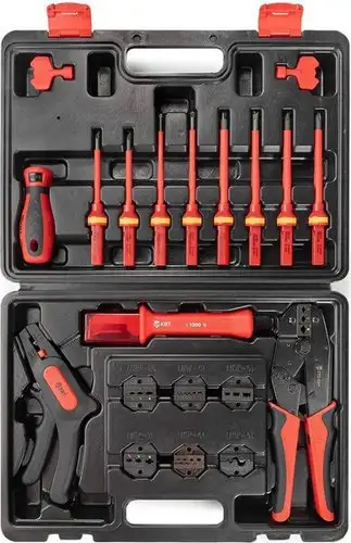 Электромонтажный набор КВТ СКМ-3 (20 предметов) – изображение в каталоге