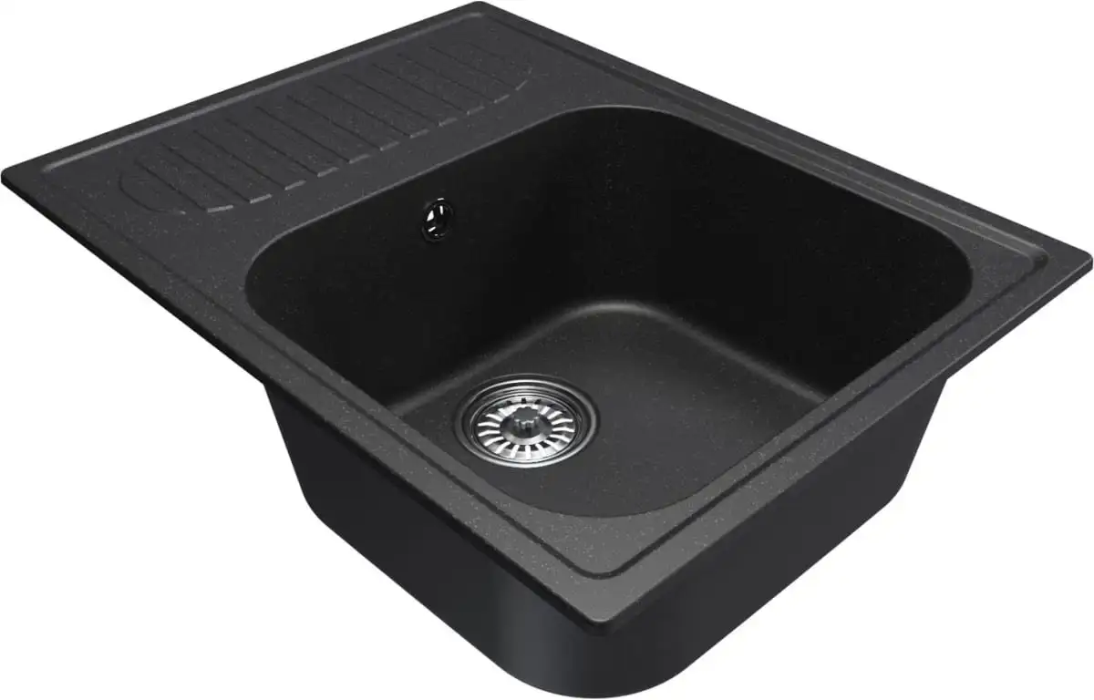 Кухонная мойка Mixline ML-GM18 551978 (ультра-черный) - фото товара