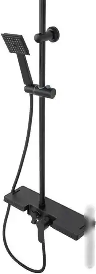 Душевая система Rea Bravo REA-P0636 (черный) - фото товара