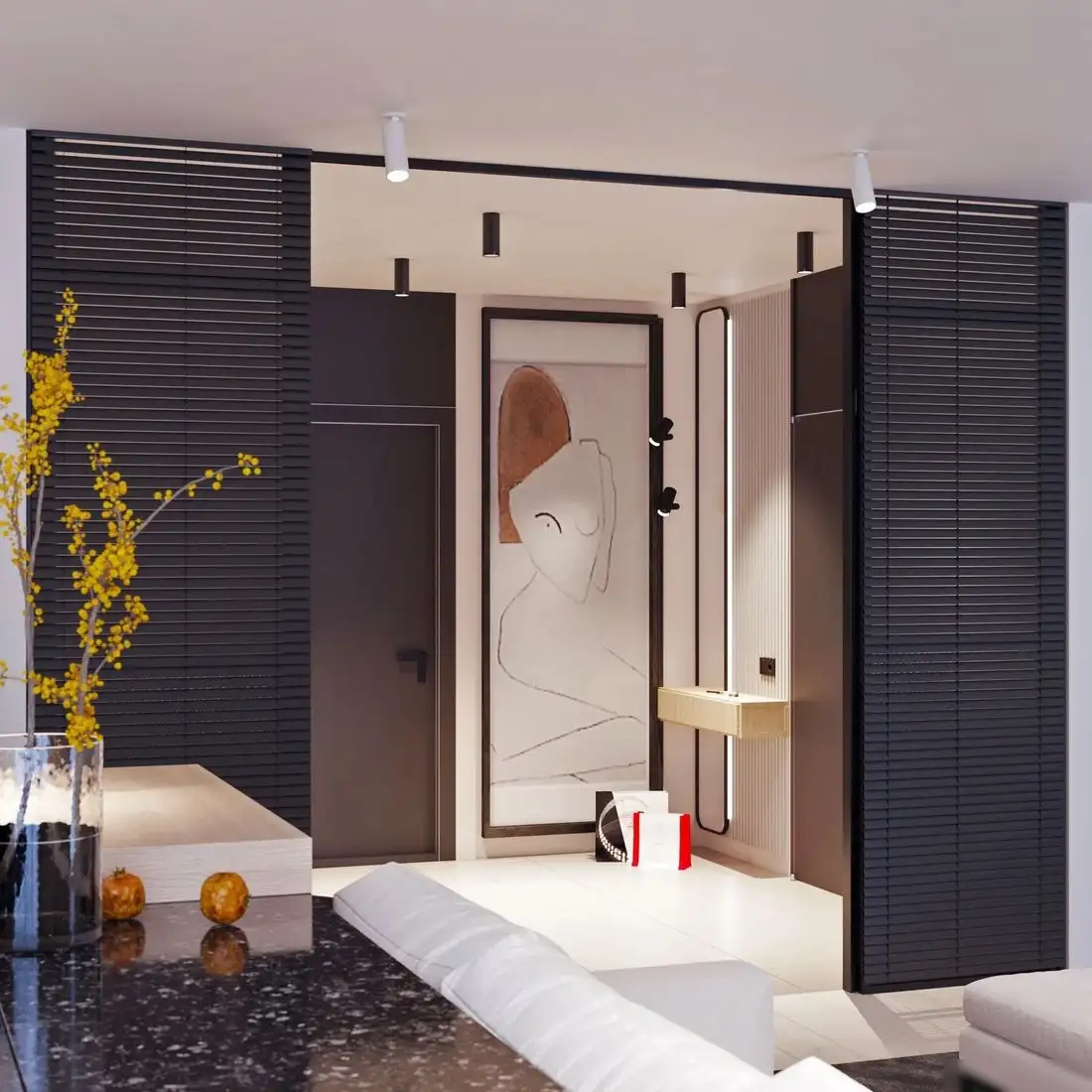 Трековый светильник Arlight SP-POLO-TRACK-PIPE-R65-8W Day4000 BK-BK 40deg 027482 – фото товара