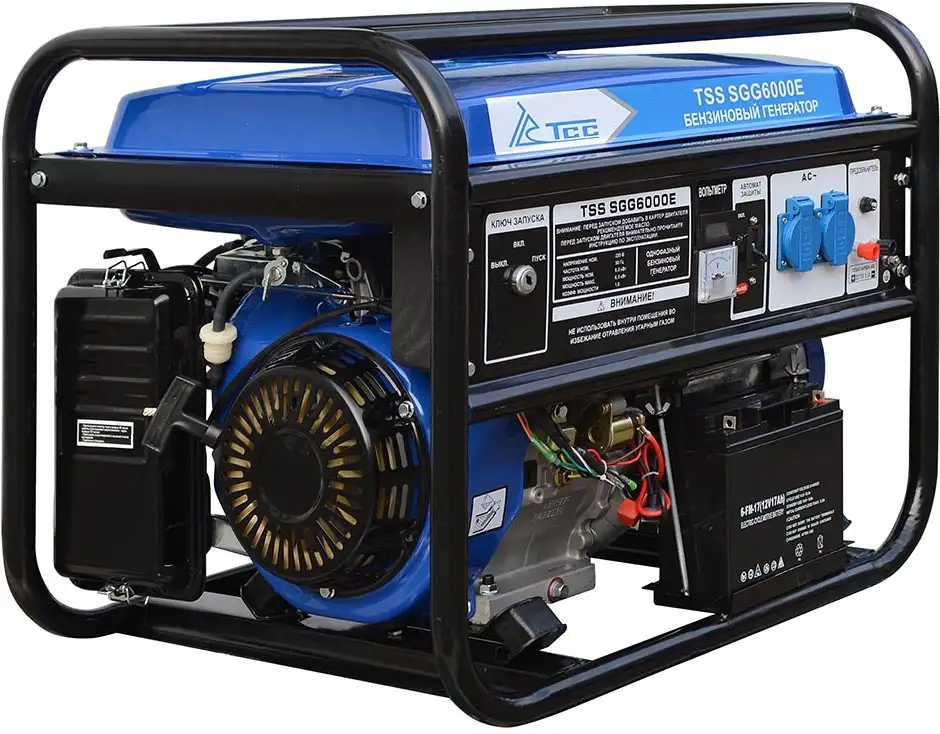 Бензиновый генератор ТСС SGG 6000E – фото товара