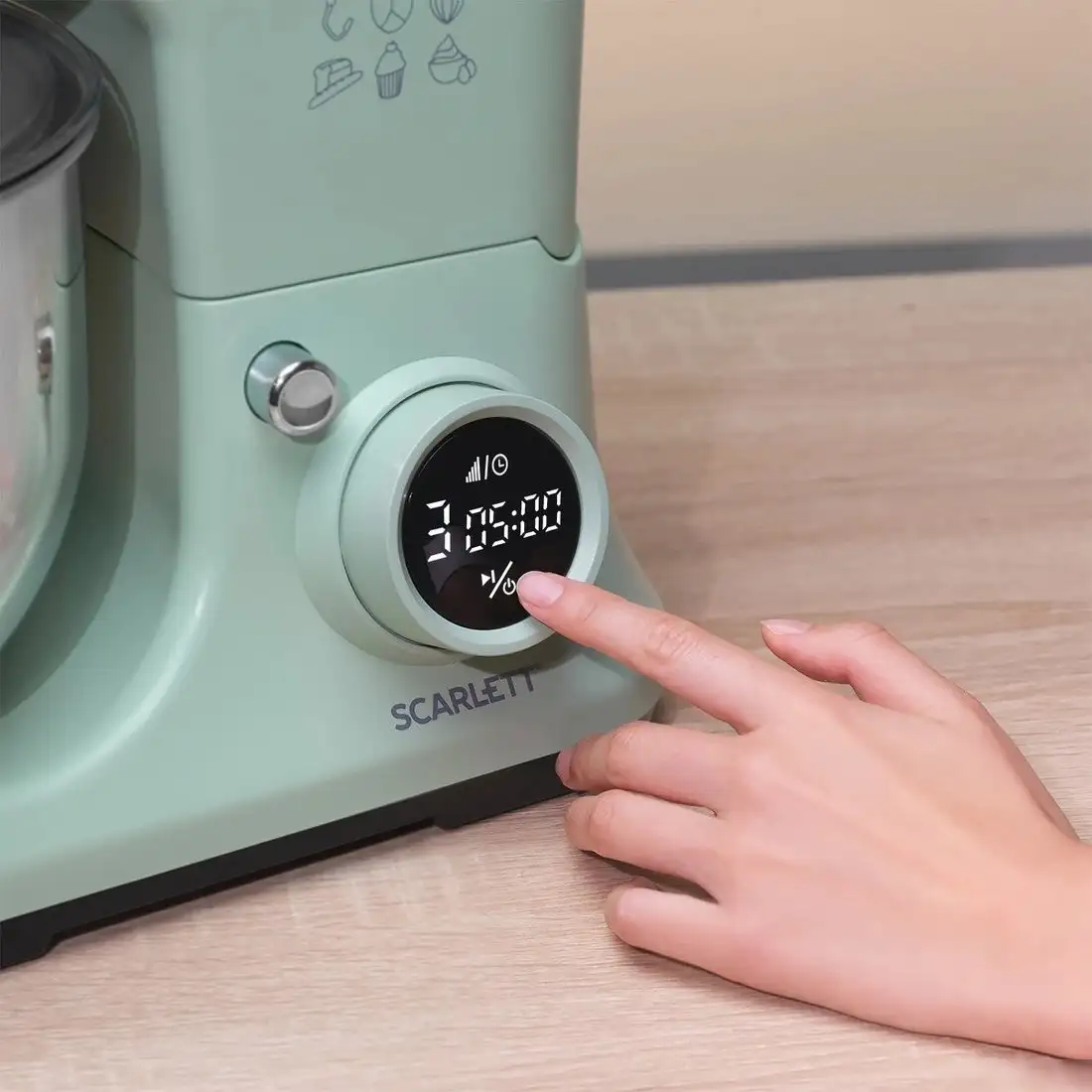 Планетарный миксер Scarlett SC-SM10S55 - фото товара