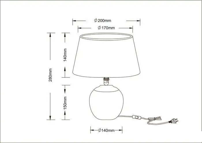 Настольная лампа Arte Lamp Scheat A5033LT-1WH – фото товара