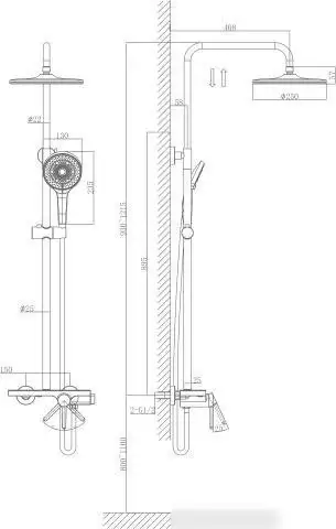 Душевая система A-Five A5-0638 - фото товара