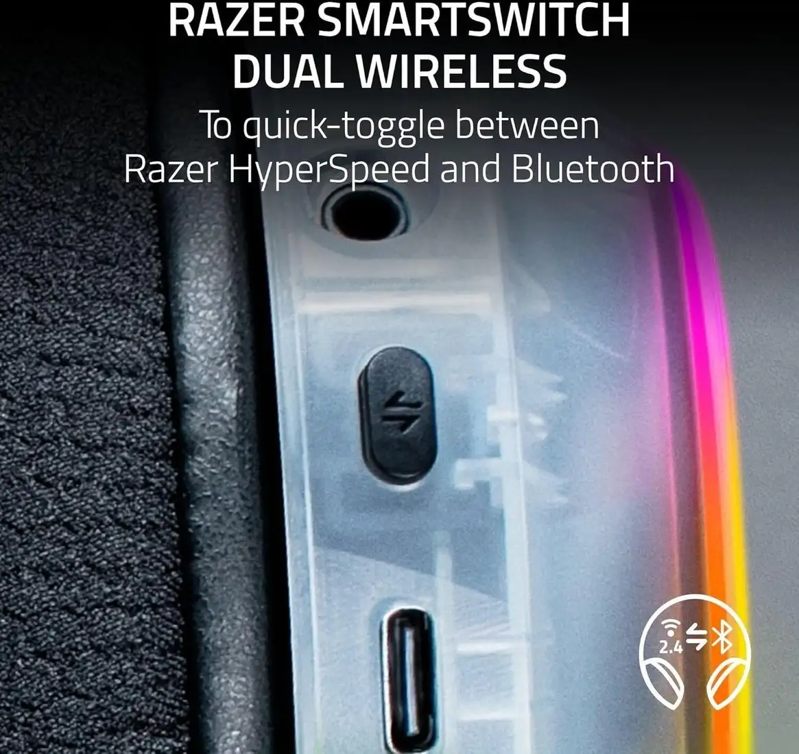 Наушники Razer Barracuda X Chroma (прозрачный) – фото товара