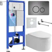 Унитаз подвесной Roxen StounFix Dual Fresh 968283 - изображение в каталоге