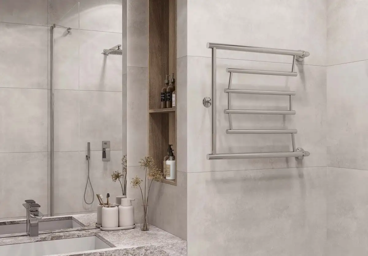 Полотенцесушитель Двин D Pobeda 50/60 (черный матовый) - фото товара