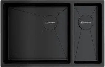 Кухонная мойка Omoikiri Taki 69-2-U/IF-GB-L Side (графит) - изображение в каталоге