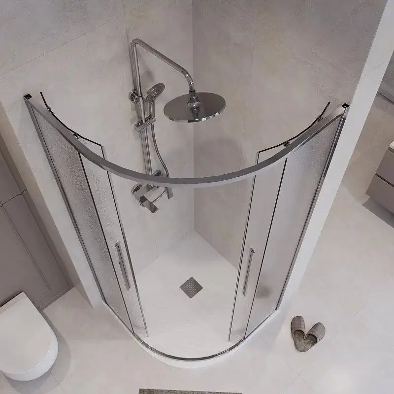 Душевой уголок Niagara NG-3625-34 80x80x195 (хром/шиншилла стекло) - фото товара