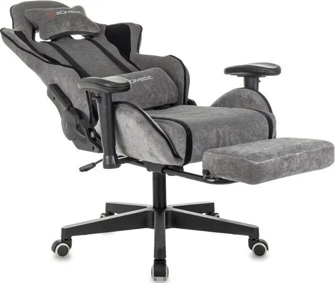 Игровое (геймерское) кресло Zombie Drift/F (серый/черный) – фото товара