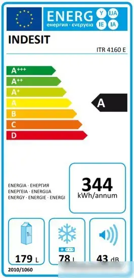 Холодильник Indesit ITR 4160 E - фото товара
