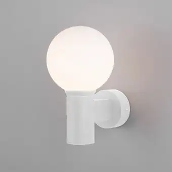 Уличный настенный светильник Elektrostandard Sfera 35126/D (белый) – изображение в каталоге