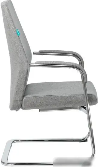 Кресло Бюрократ _JONS-LOW-V (серый) – фото товара