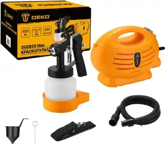 Краскораспылитель Deko SGD820 Max 085-1332 – изображение в каталоге