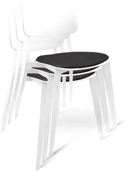 Стул Sheffilton SHT-S110-CN1 (белый/черный) – фото товара