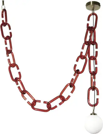Подвесная люстра LOFT IT Chain 10128C Red – изображение в каталоге