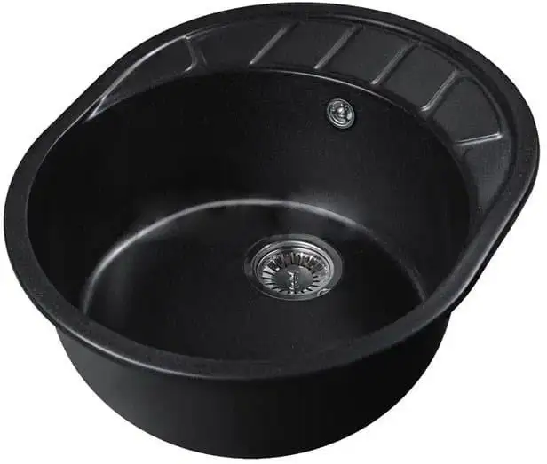 Кухонная мойка Marblan Ovata R (оникс) - фото товара