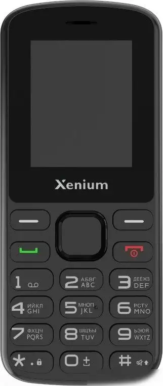 Телефон Xenium X170 (черный) – фото товара