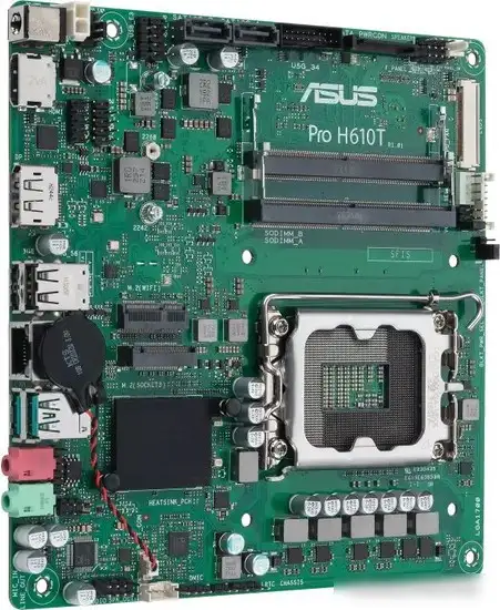 Материнская плата ASUS Pro H610T-CSM – фото товара
