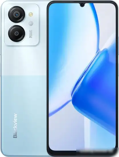 Смартфон Blackview Color 8 8GB/128GB (голубой) – изображение в каталоге