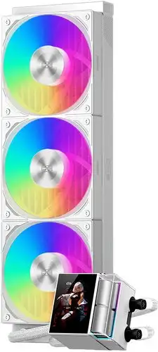 Система жидкостного охлаждения для процессора PCCooler DS360 ARGB Display (белый) – изображение в каталоге