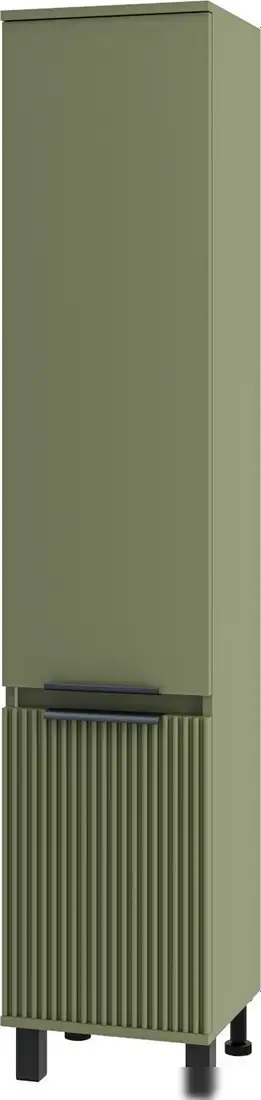 Brevita Шкаф-пенал Enfida 35 ENF-05035-0801L (левый, зеленый) – фото товара