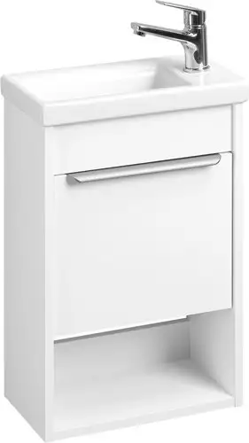 Акватон Тумба под умывальник Хоуп 40 1A287101HP2B0 (белый матовый) – изображение в каталоге