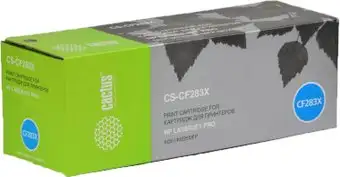 Картридж CACTUS CS-CF283X (аналог HP CF283X) – изображение в каталоге