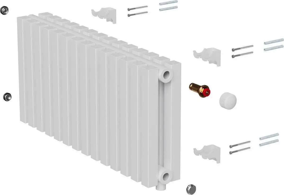 Дизайн-радиатор Royal Thermo Shift Q30 VC2030 - 26 секций RAL9016 - фото товара