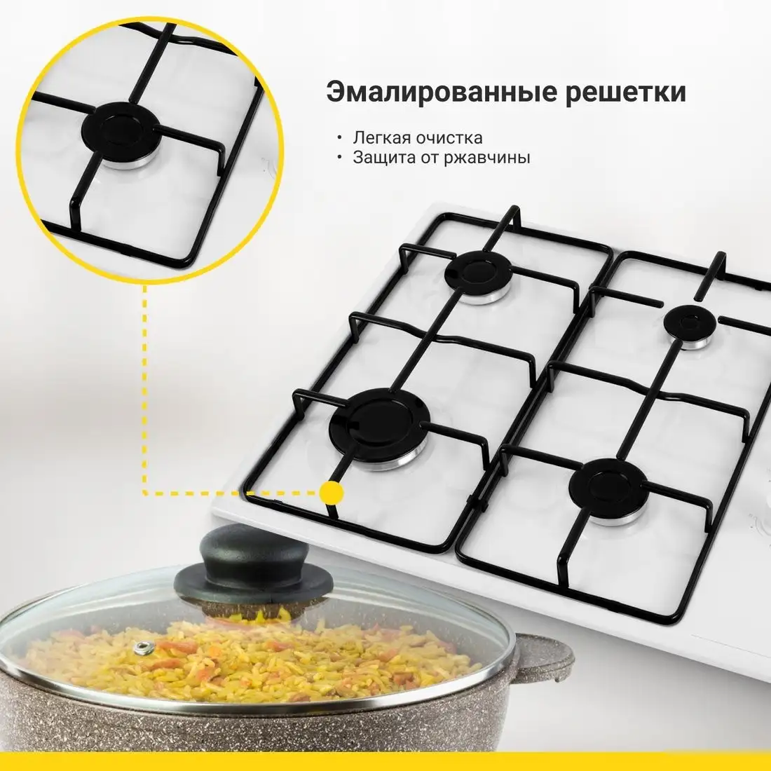 Варочная панель Simfer H60Q40W440 - фото товара