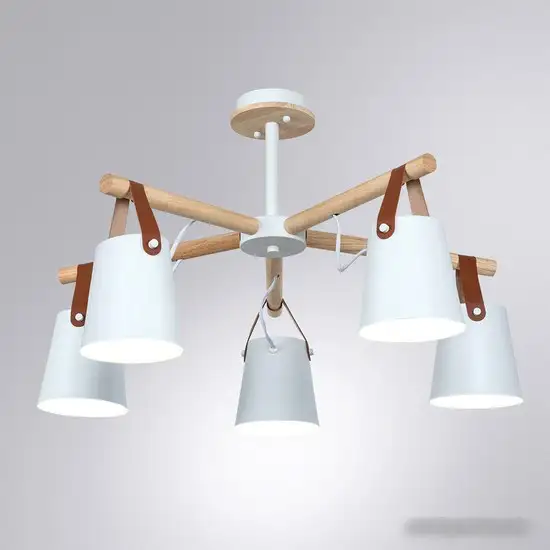 Люстра средней высоты Arte Lamp Thomas A7032PL-5WH – фото товара