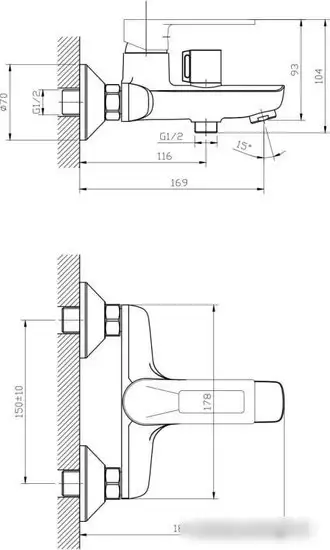 Смеситель Esko Belgrade BD 54 - фото товара