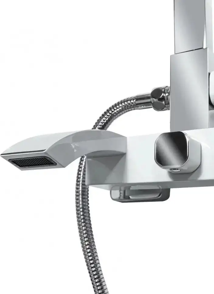 Душевая система Grocenberg GB7007 (белый хром) - фото товара