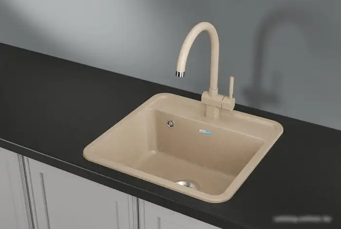 Кухонная мойка Granula ST-5001 (бежевый) - фото товара