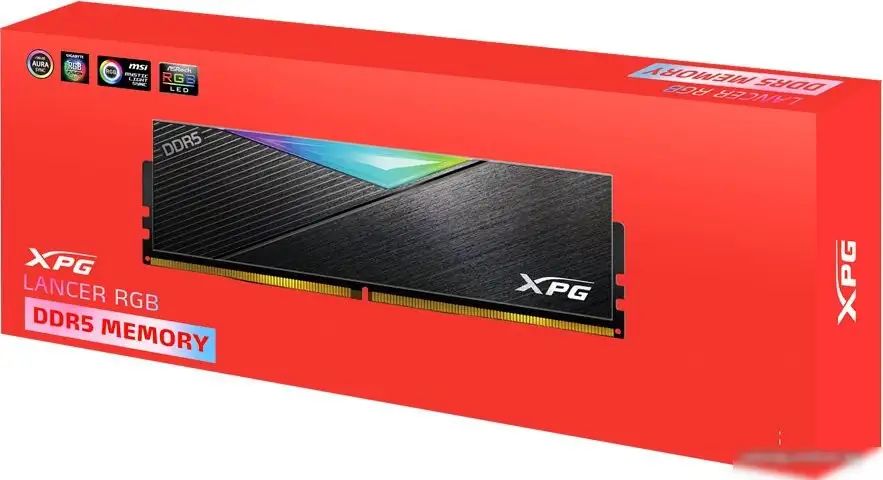 Оперативная память ADATA XPG Lancer RGB 2x48ГБ DDR5 6000МГц AX5U6000C3048G-DCLARBK – фото товара