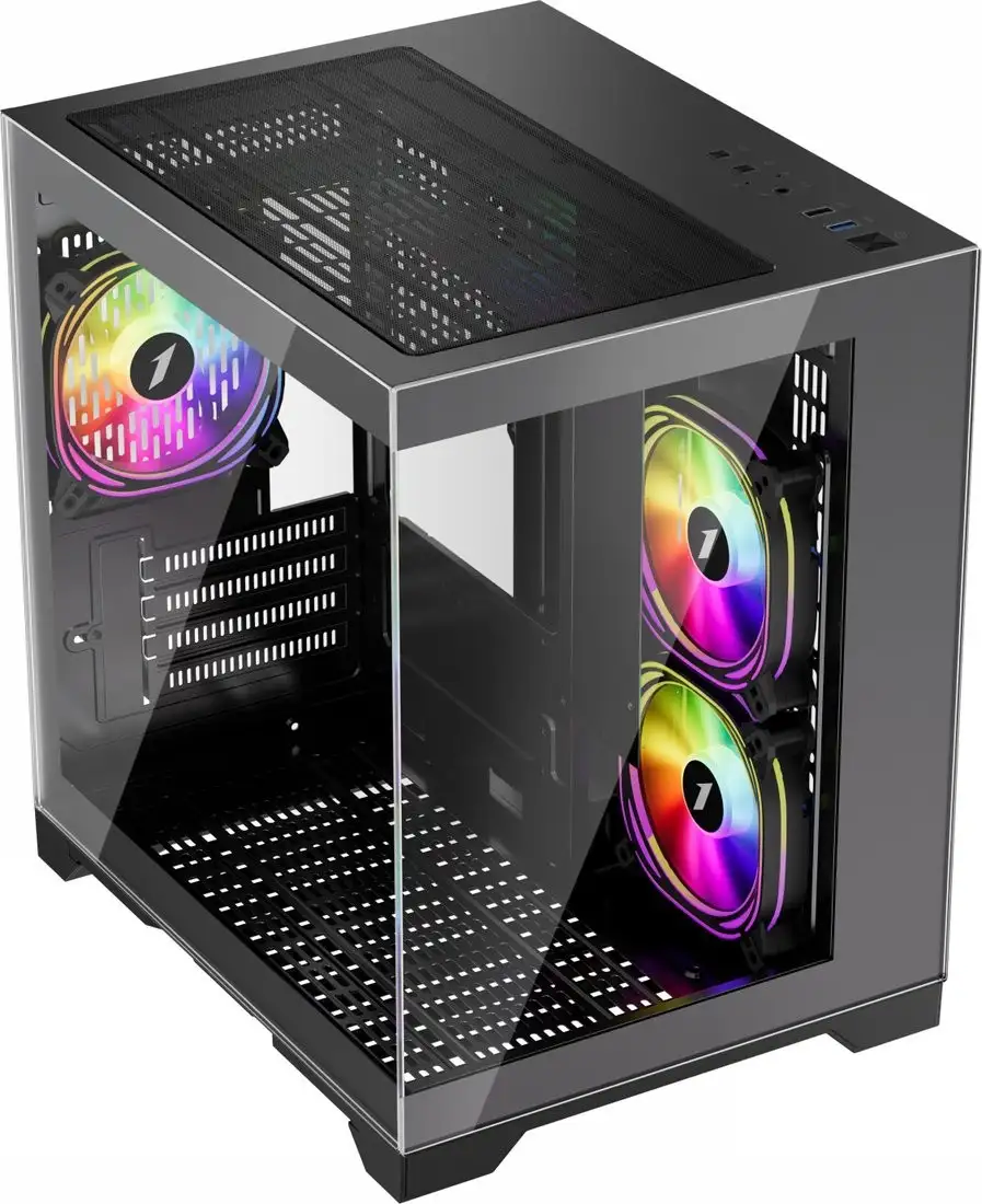 Корпус 1stPlayer MV5-TP MV5-TP-BK-2FB7R-1FB7 (черный) – фото товара